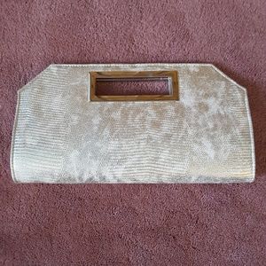 Gold and Silver Clutch